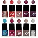 Nail Paint | Glossy &amp; Shine Nail Polish Combo| 6 ml Each) - Set of 10 Multicolor,05255