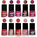 Nail Paint | Glossy &amp; Shine Nail Polish Combo| 6 ml Each) - Set of 10 Multicolor,04981