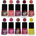 Nail Paint | Glossy &amp; Shine Nail Polish Combo| 6 ml Each) - Set of 10 Multicolor,04828