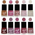 Nail Paint | Glossy &amp; Shine Nail Polish Combo| 6 ml Each) - Set of 10 Multicolor,05647