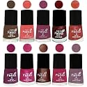 Nail Paint | Glossy &amp; Shine Nail Polish Combo| 6 ml Each) - Set of 10 Multicolor,04814