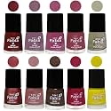 Nail Paint | Glossy &amp; Shine Nail Polish Combo| 6 ml Each) - Set of 10 Multicolor,05766