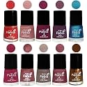 Nail Paint | Glossy &amp; Shine Nail Polish Combo| 6 ml Each) - Set of 10 Multicolor,05298