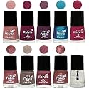 Nail Paint | Glossy &amp; Shine Nail Polish Combo| 6 ml Each) - Set of 10 Multicolor,05339