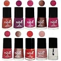 Nail Paint | Glossy &amp; Shine Nail Polish Combo| 6 ml Each) - Set of 10 Multicolor,05023