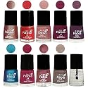 Nail Paint | Glossy &amp; Shine Nail Polish Combo| 6 ml Each) - Set of 10 Multicolor,05266