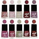 Nail Paint | Glossy &amp; Shine Nail Polish Combo| 6 ml Each) - Set of 10 Multicolor,05697