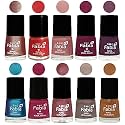 Nail Paint | Glossy &amp; Shine Nail Polish Combo| 6 ml Each) - Set of 10 Multicolor,05233