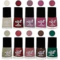 Nail Paint | Glossy &amp; Shine Nail Polish Combo| 6 ml Each) - Set of 10 Multicolor,05749