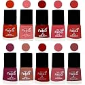 Nail Paint | Glossy &amp; Shine Nail Polish Combo| 6 ml Each) - Set of 10 Multicolor,05424