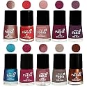 Nail Paint | Glossy &amp; Shine Nail Polish Combo| 6 ml Each) - Set of 10 Multicolor,05260