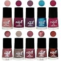 Nail Paint | Glossy &amp; Shine Nail Polish Combo| 6 ml Each) - Set of 10 Multicolor,05320