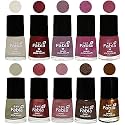 Nail Paint | Glossy &amp; Shine Nail Polish Combo| 6 ml Each) - Set of 10 Multicolor,05754