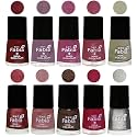 Nail Paint | Glossy &amp; Shine Nail Polish Combo| 6 ml Each) - Set of 10 Multicolor,05768