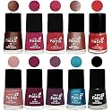 Nail Paint | Glossy &amp; Shine Nail Polish Combo| 6 ml Each) - Set of 10 Multicolor,05147