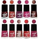 Nail Paint | Glossy &amp; Shine Nail Polish Combo| 6 ml Each) - Set of 10 Multicolor,04939