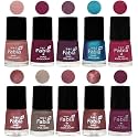 Nail Paint | Glossy &amp; Shine Nail Polish Combo| 6 ml Each) - Set of 10 Multicolor,05327