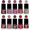 Nail Paint | Glossy &amp; Shine Nail Polish Combo| 6 ml Each) - Set of 10 Multicolor,05760