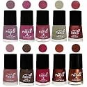Nail Paint | Glossy &amp; Shine Nail Polish Combo| 6 ml Each) - Set of 10 Multicolor,05792