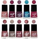 Nail Paint | Glossy &amp; Shine Nail Polish Combo| 6 ml Each) - Set of 10 Multicolor,05317