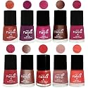 Nail Paint | Glossy &amp; Shine Nail Polish Combo| 6 ml Each) - Set of 10 Multicolor,04988
