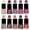 Nail Paint | Glossy &amp; Shine Nail Polish Combo| 6 ml Each) - Set of 10 Multicolor,05751