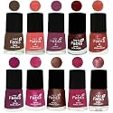 Nail Paint | Glossy &amp; Shine Nail Polish Combo| 6 ml Each) - Set of 10 Multicolor,04805