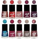 Nail Paint | Glossy &amp; Shine Nail Polish Combo| 6 ml Each) - Set of 10 Multicolor,05230
