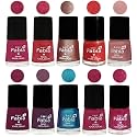 Nail Paint | Glossy &amp; Shine Nail Polish Combo| 6 ml Each) - Set of 10 Multicolor,05155