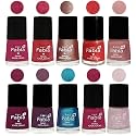 Nail Paint | Glossy &amp; Shine Nail Polish Combo| 6 ml Each) - Set of 10 Multicolor,05159