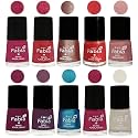 Nail Paint | Glossy &amp; Shine Nail Polish Combo| 6 ml Each) - Set of 10 Multicolor,05160
