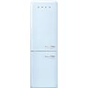 Smeg FAB32 Retro Refrigerator – 50s Style Fridge with Bottom Freezer, No-Frost, LED Display &amp; Lighting, LifePlus Zone, Multi-Airflow – 12.2 cu ft – Pastel Blue - Made in Italy