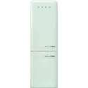 Smeg FAB32 Retro Refrigerator – 50s Style Fridge with Bottom Freezer, No-Frost, LED Display &amp; Lighting, LifePlus Zone, Multi-Airflow – 12.2 cu ft – Pastel Green - Made in Italy
