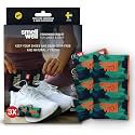 SmellWell - Scented Shoe Deodorizer Inserts - Odor Eliminators - Activated Bamboo Charcoal + Minerals - Natural Fresheners for shoes, bags, gloves - 6 x 1.8oz Original Size - Camo Green