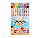 Smencils - Patented Gourmet Scented Graphite HB #2 Pencils Made from Recycled Newspapers, 10 Count, Gifts for Kids, School Supplies