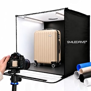 smiledrive 60 cm professional light box for product photography