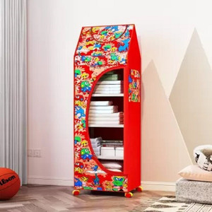 smiley bell 111 pvc collapsible wardrobe