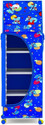 Smiley  Bell blue almirah Plastic 1 Door Almirah (Finish Color - Glossy, DIY(Do-It-Yourself))