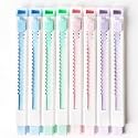 Smilo Retractable Eraser Pens, Mechanical Pencil Erasers, 8-Pack