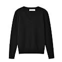 SMINLING Pinker Boys Sweater Pullover School Uniform V-Neck Soft Cotton Clothing