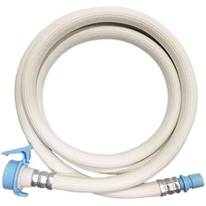 smiplebol - the best is here 2 meter extension connector hose pipe for top load front loading fully automatic washing machine length 2 meter white