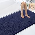 Smiry Bathroom Rugs 108X72, Luxury Chenille Extra Soft Absorbent Bath Mat