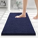 Smiry Bathroom Rugs 24X16, Luxury Chenille Extra Soft Absorbent Bath Mat