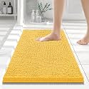 Smiry Bathroom Rugs 24X16, Luxury Chenille Extra Soft Absorbent Bath Mat