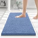 Smiry Bathroom Rugs 24X16, Luxury Chenille Extra Soft Absorbent Bath Mat