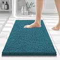 Smiry Bathroom Rugs 24X16, Luxury Chenille Extra Soft Absorbent Bath Mat