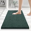 Smiry Bathroom Rugs 24X16, Luxury Chenille Extra Soft Absorbent Bath Mat