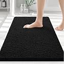 Smiry Bathroom Rugs 24X16, Luxury Chenille Extra Soft Absorbent Bath Mat