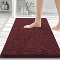 Smiry Bathroom Rugs 24X16, Luxury Chenille Extra Soft Absorbent Bath Mat