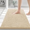Smiry Bathroom Rugs 24X16, Luxury Chenille Extra Soft Absorbent Bath Mat